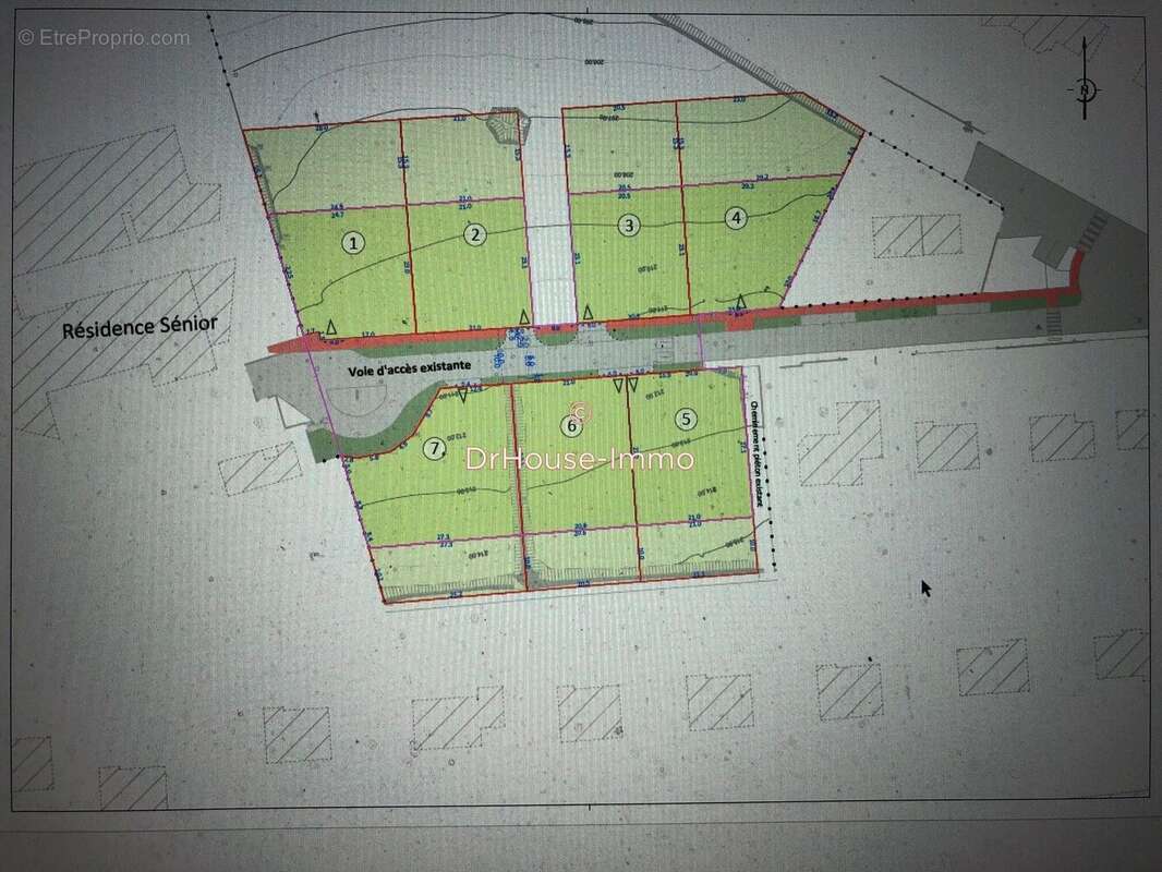 Terrain à CAUMONT-L&#039;EVENTE