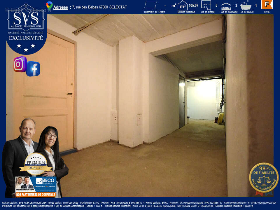 Appartement à SELESTAT