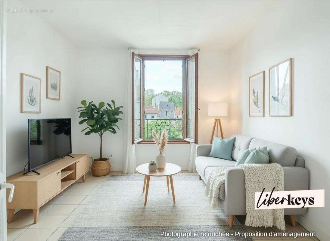 2 pièces 38m² - Climatisé - Jardin collectif - Malakoff, proche Gare de Clamart - photo 3