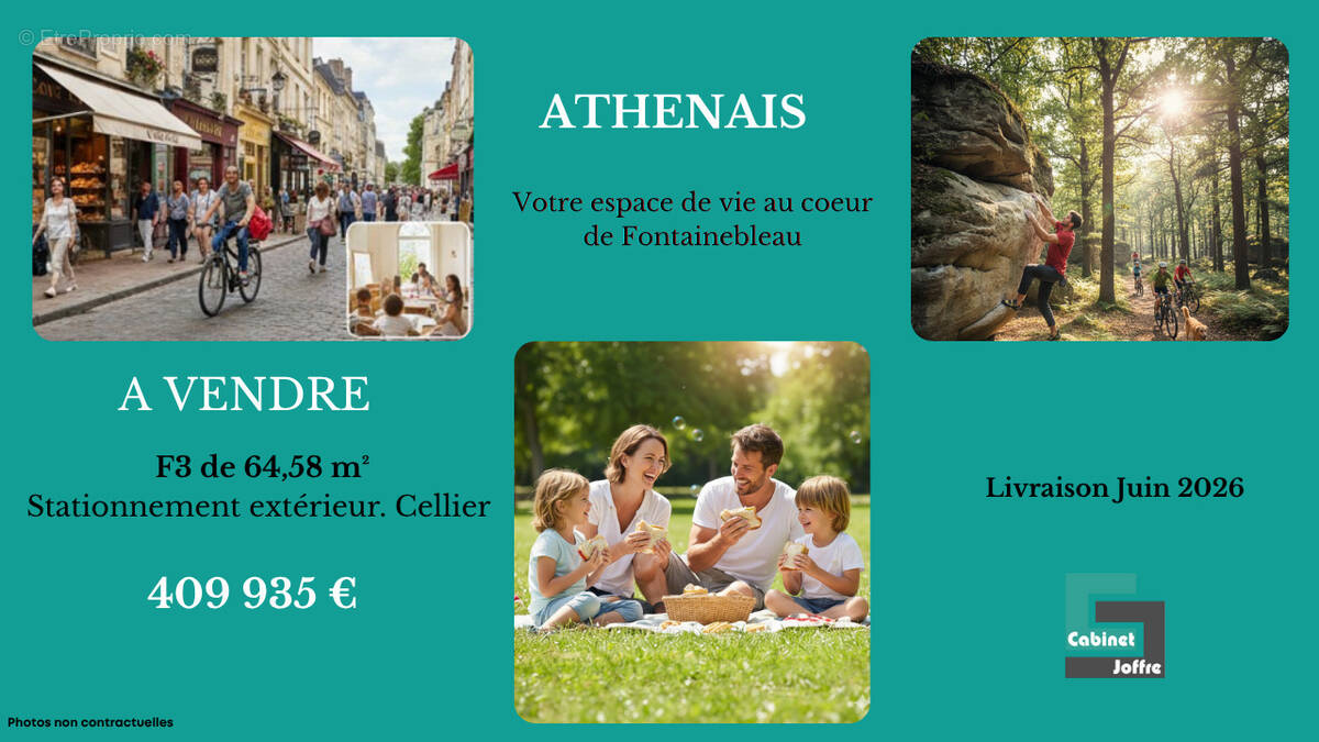 Appartement à FONTAINEBLEAU