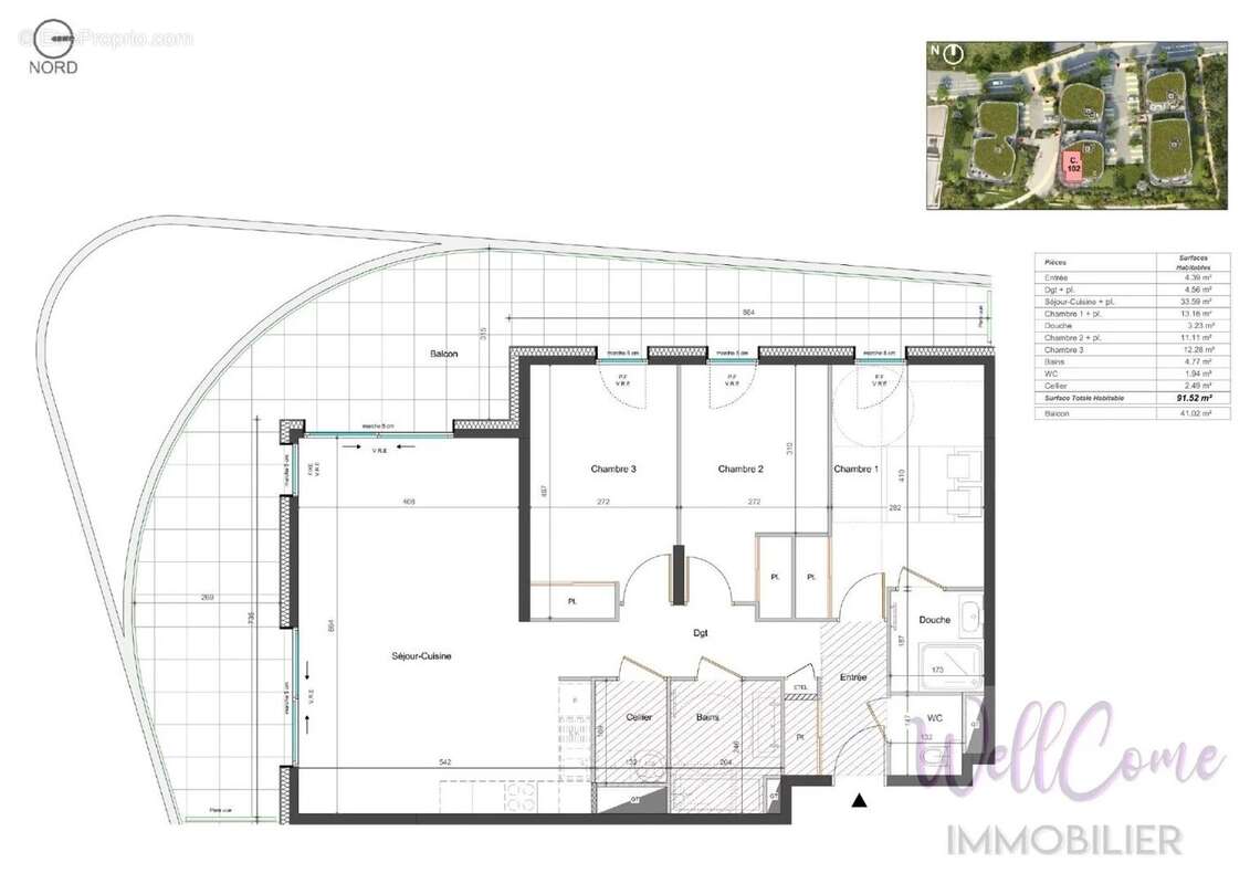 Appartement à GRESY-SUR-AIX