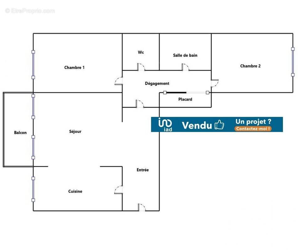 Photo 1 - Appartement à PANTIN