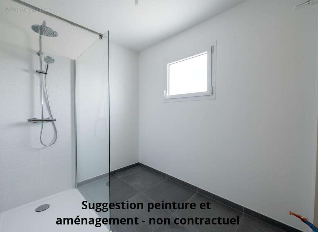 Suggestion peitnure et améngameent salle d'eau - Maison à MONTELIMAR