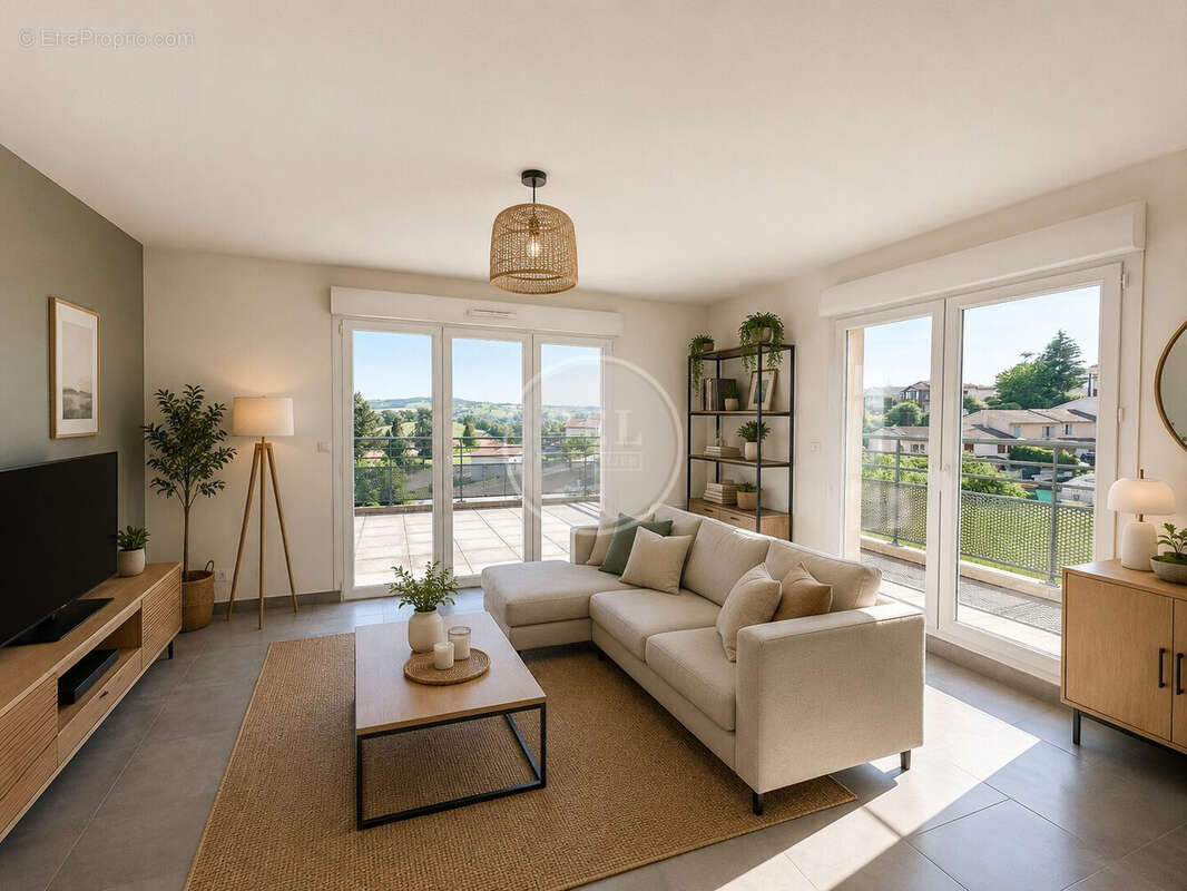 Proposition aménagement IA - Appartement à SAINT-SYMPHORIEN-SUR-COISE