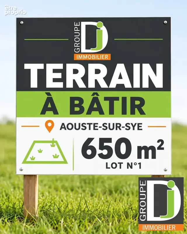 Photo Terrain à Aouste-Sur-Sye au prix de 90 000€