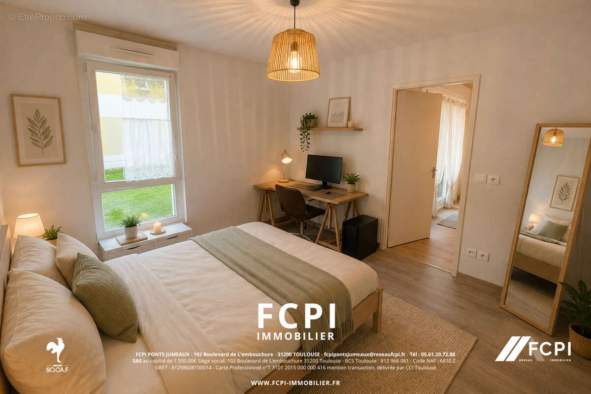 Appartement deux pièces 39m2 - Bègles - photo 3