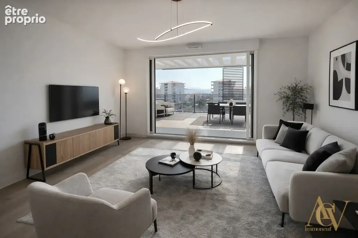 Retour à la vente - T4 vue mer 1 - Appartement à ANTIBES