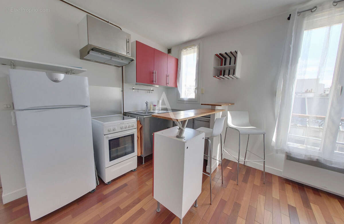 Appartement Ménilmontant 2 pièce(s)  25.53 m² - photo 3