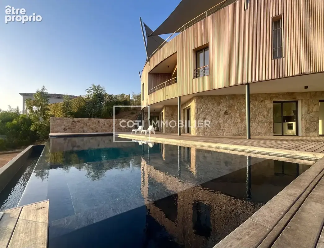 Rive sud du golfe d'ajaccio - villa d'architecte vue mer avec piscine et sauna - 380m2 - photo 20
