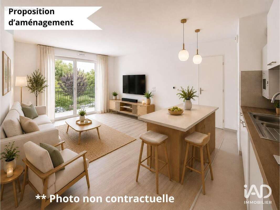 Appartement 59 m² à Gretz-Armainvilliers  - photo 3