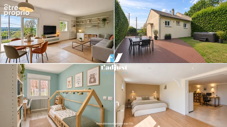 Chartrettes. (8mn de BOIS-LE-ROI). Maison familiale de 104 m²  avec sous-sol aménagé. Vue panoramique et Jardin au calme. Rénova - photo 16