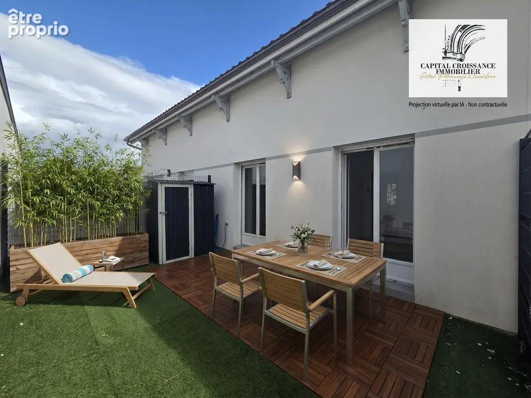 Maison T5 duplex avec jardin - VILLENAVE D'ORNON - photo 3