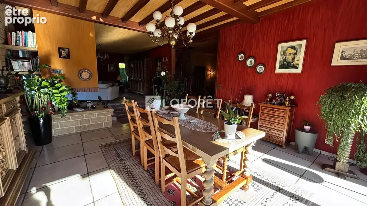 Vue mont-blanc 276 m²  plain-pied sous-sol complet terrain 2 285 m² - photo 5