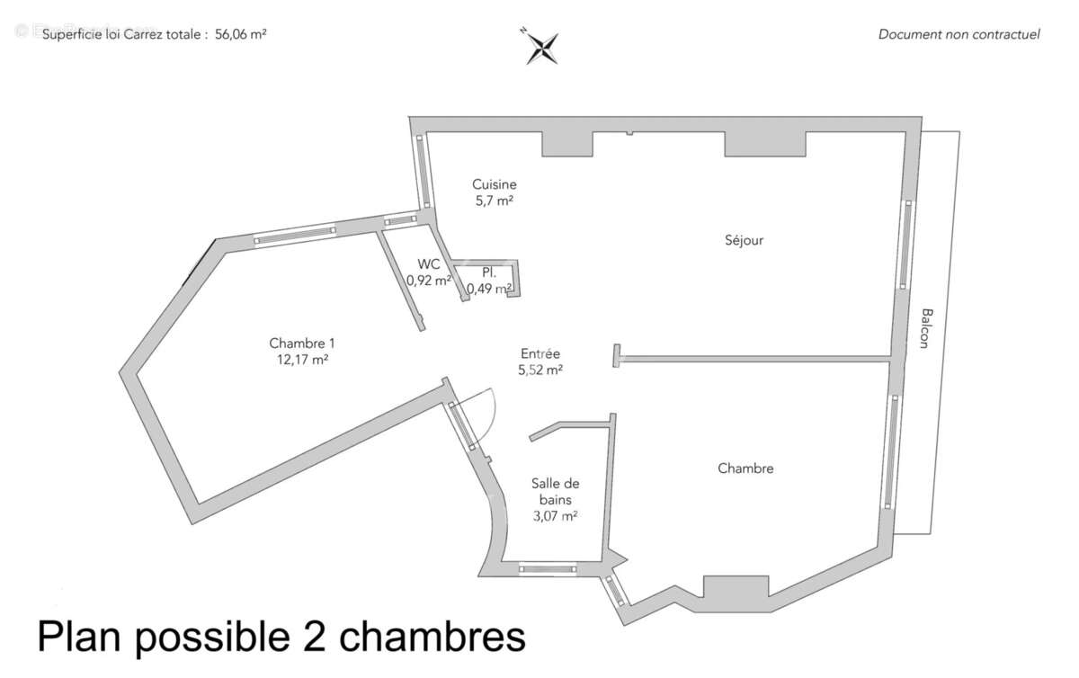 Appartement à PARIS-18E