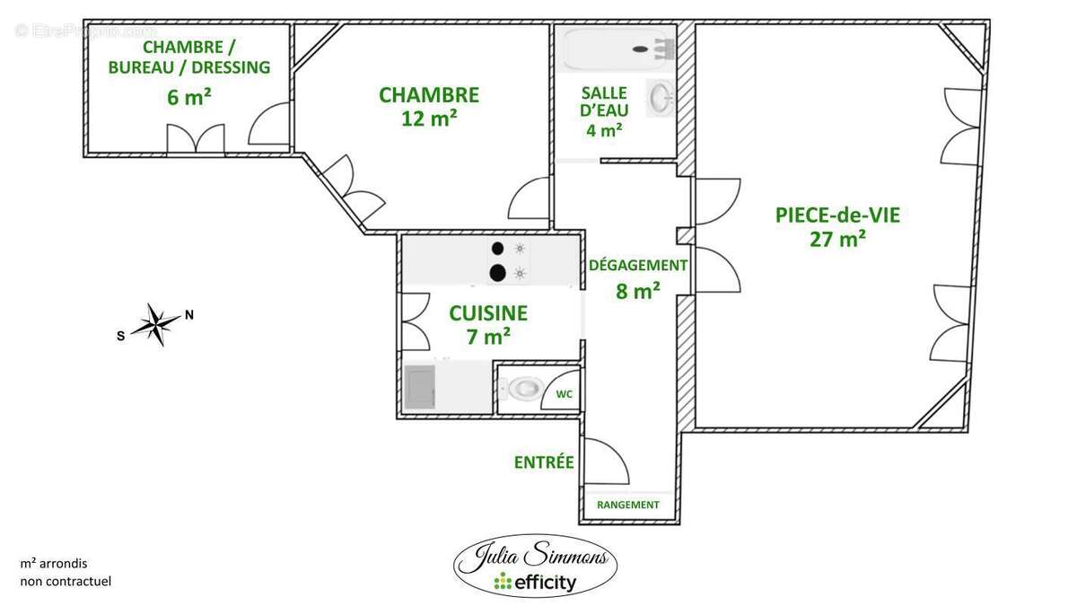 Appartement à BOIS-COLOMBES