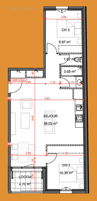 Appartement à BONNIEUX
