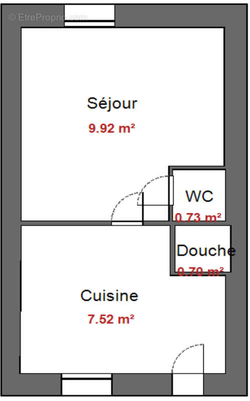 Appartement à MARSEILLE-3E