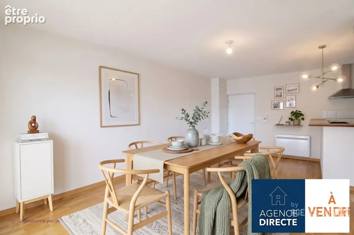 Appartement Rennes 3 pièces 64 m2-secteur de La Courrouze - photo 2