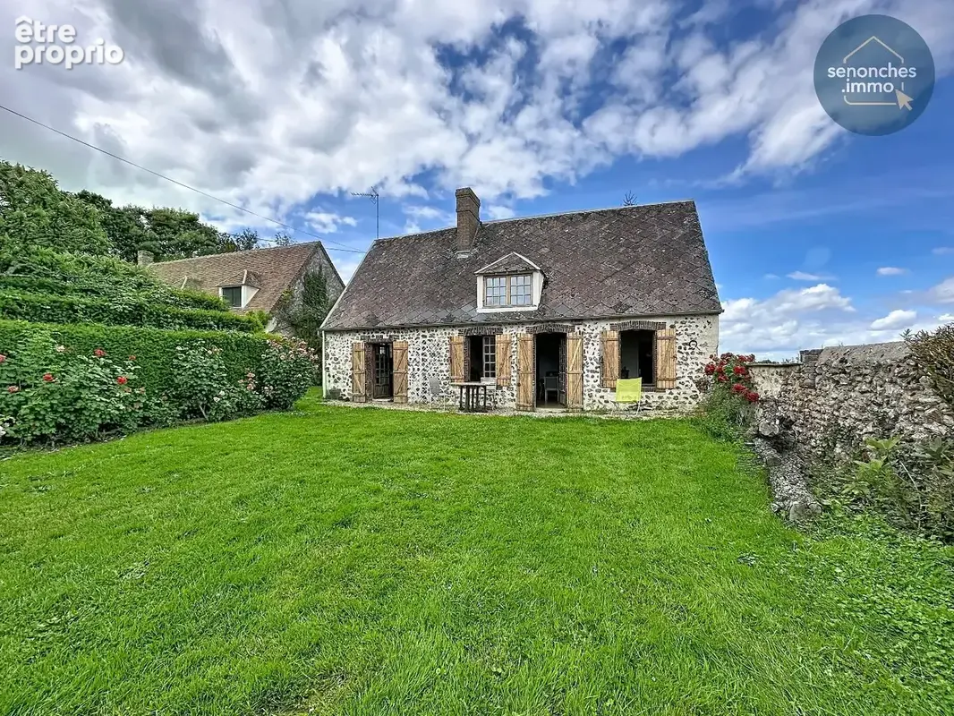 Maison percheronne à vendre 104 m² habitables avec jardin clos à Digny (28250) - photo 2