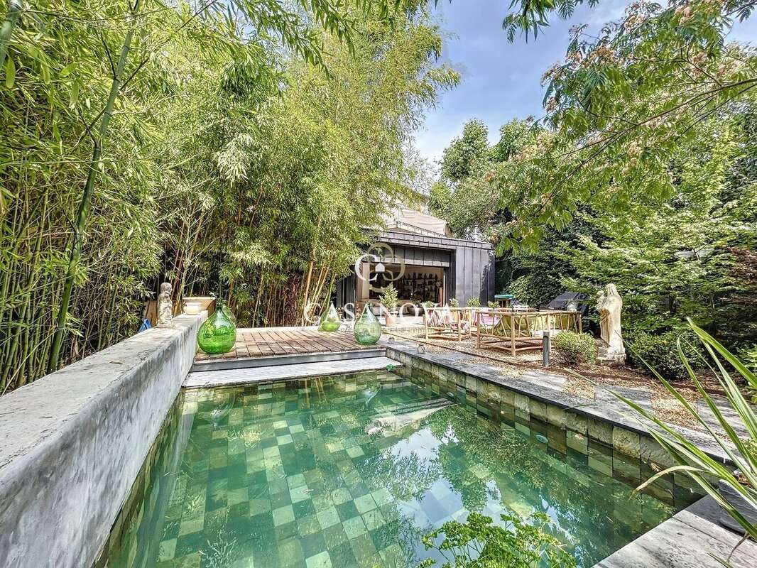 PEZENAS centre-ville, Maison vigneronne rénovée avec jardin et piscine - photo 5