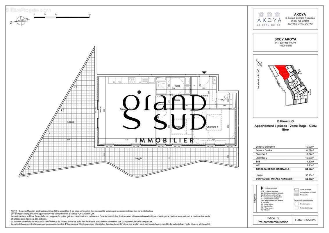 Appartement à LE GRAU-DU-ROI