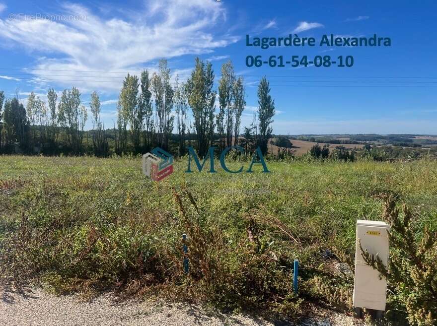 Terrain 820 m² à Gontaud-De-Nogaret  - photo 2