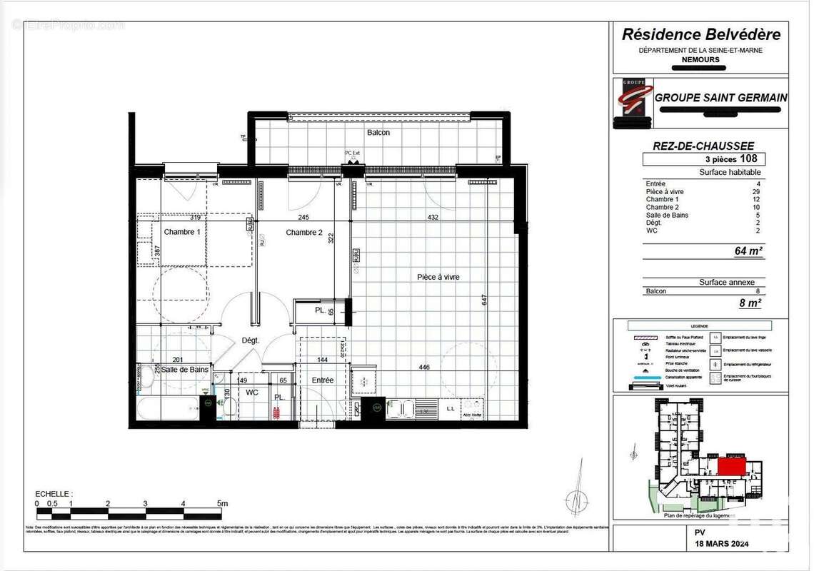 Photo 8 - Appartement à NEMOURS