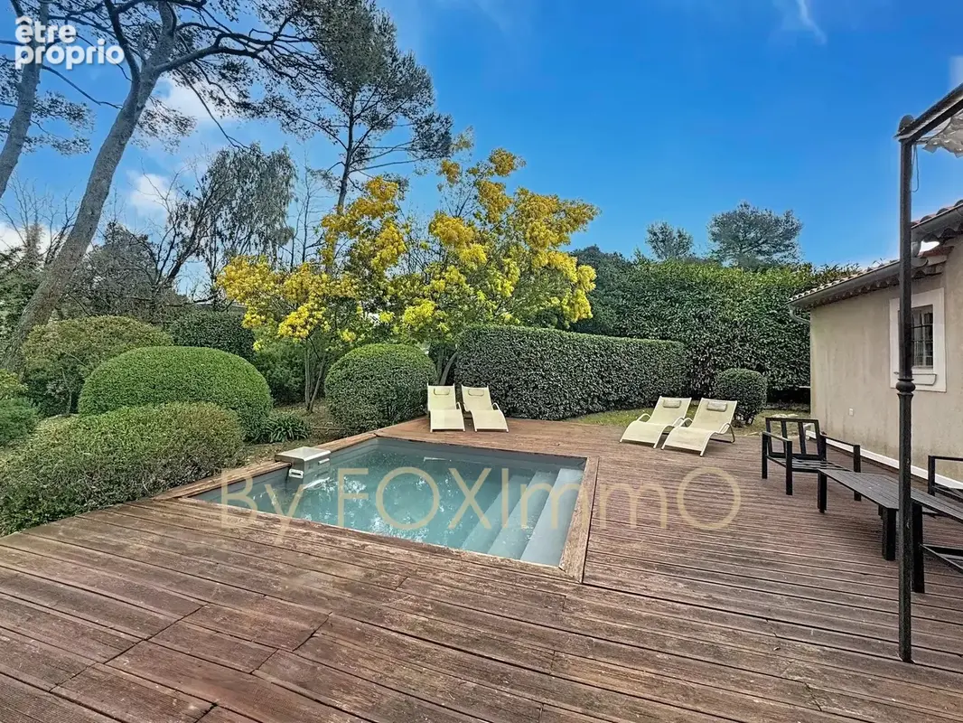 Valbonne village – villa 4 chambres à pied du village – terrain 1600 m² avec piscine - photo 24