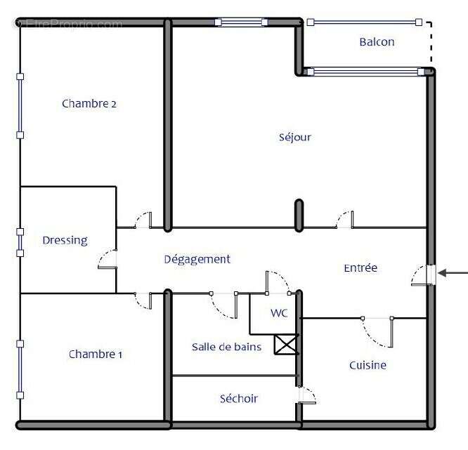 Appartement à BLAGNAC
