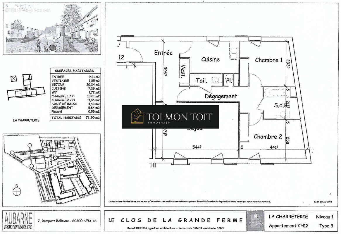 Appartement 72 m² à Survilliers  - photo 9