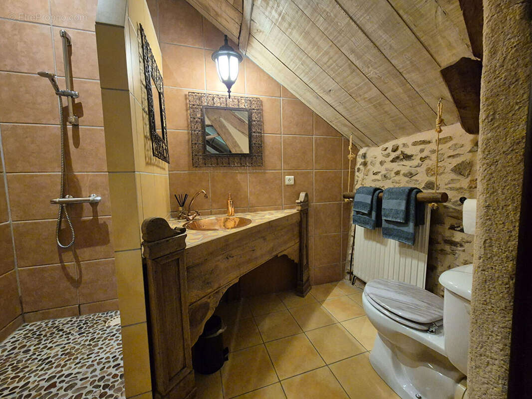 CORRÈZE. CHAMBOULIVE. Maison en pierre avec 6 chambres, piscine, 2 garages, abri voiture, entourée de jardins de 5 498 m² - photo 14