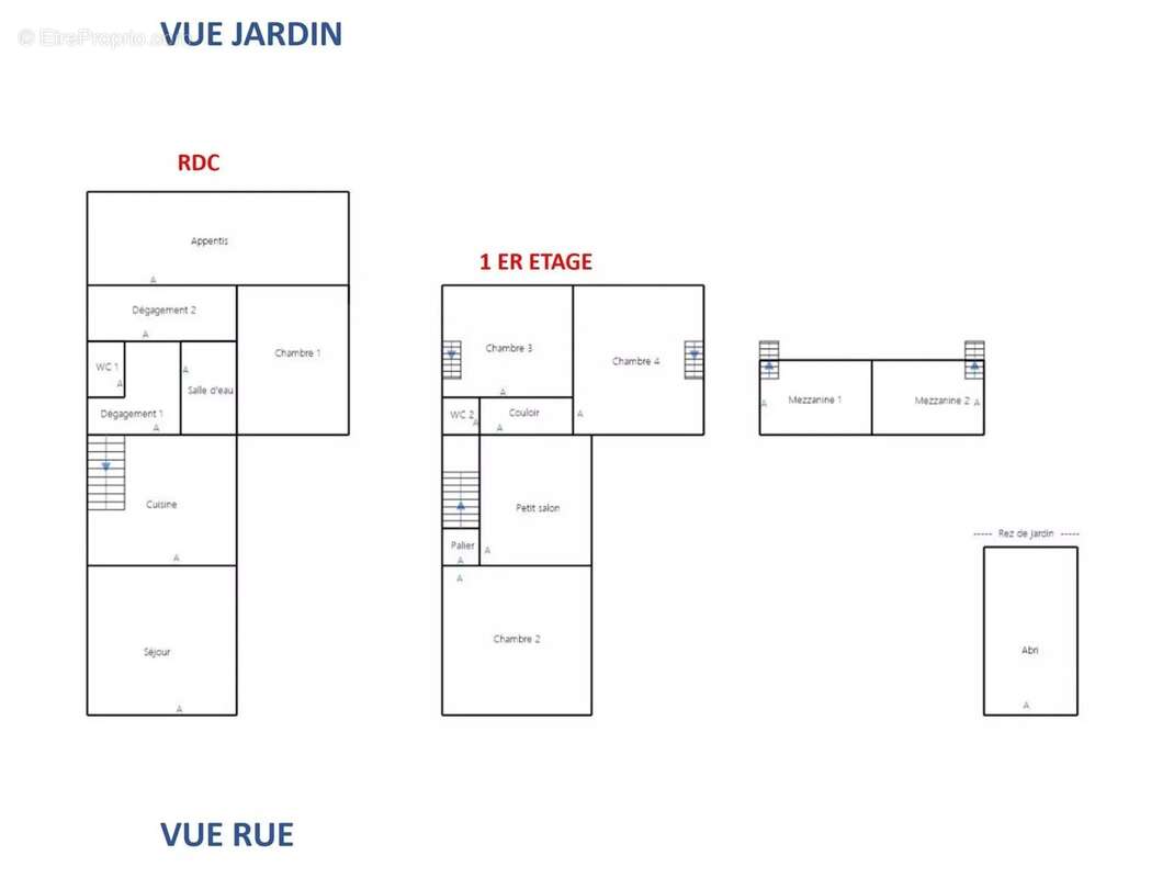 MONTCARET - Maison Mitoyenne 4 chambres avec vue dégagée - photo 2