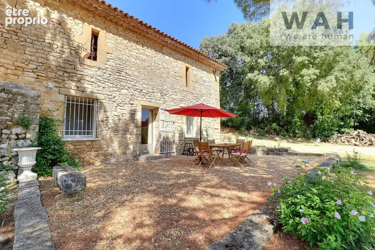 MAISON en PIERRES de plain pied 3 P 94 m2 avec 130 m2 à aménager sur une parcelle de 8 Ha 30250 Salinelles - photo 14