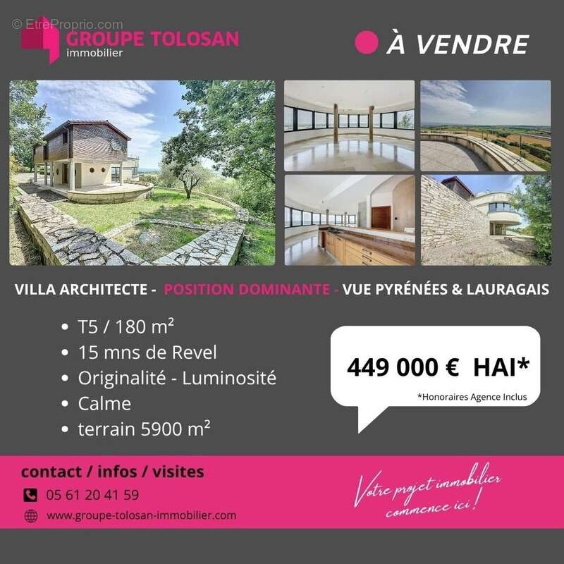 Maison à QUINT-FONSEGRIVES