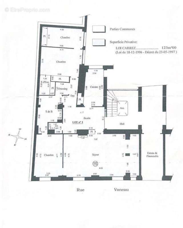 Appartement à PARIS-7E