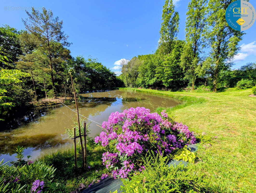 Exclusivité : magnifique maison et son étang privatif   paimpont (35380) avec cht immobilier - photo 46