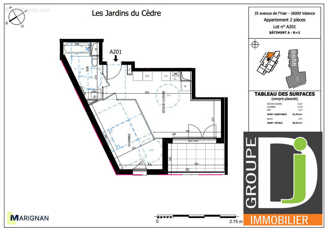Appartement à VALENCE