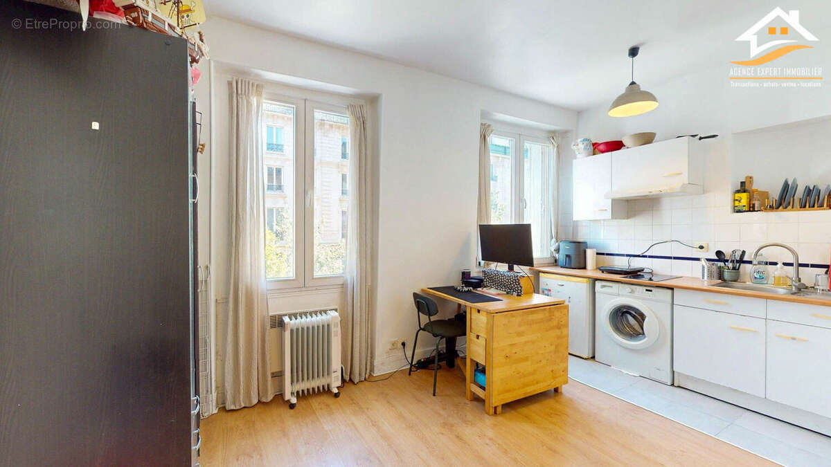 Studio 21m² lumineux calme paris 10e - photo 4