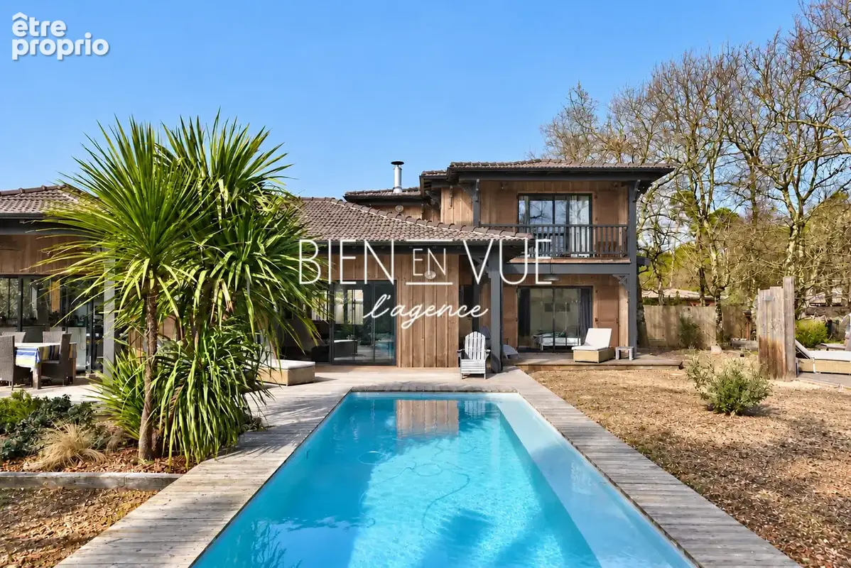 Maison ossature bois typique du bassin   , piscine & proche centre de lège - photo 3