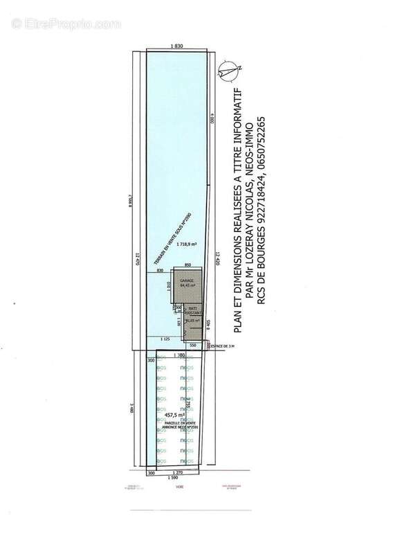 Terrain à SAINT-DOULCHARD