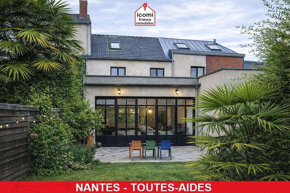 Loire-atlantique - nantes (44000) - a vendre - maison en rez de jardin entierement renovee en 2021 - piece de vie triple avec ac - photo 4