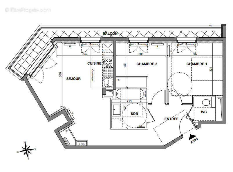 Appartement à LE PLESSIS-ROBINSON