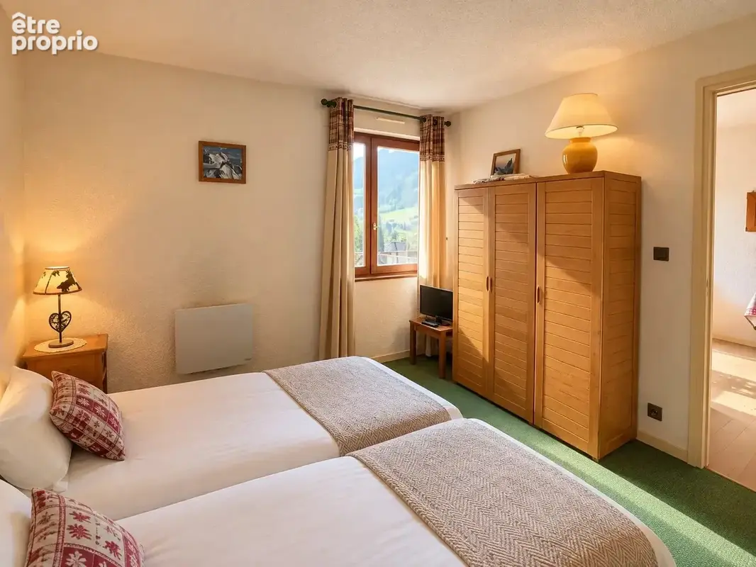 Megève Rochebrune – À deux pas du téléphérique – 2 pièces avec coin nuit - photo 6
