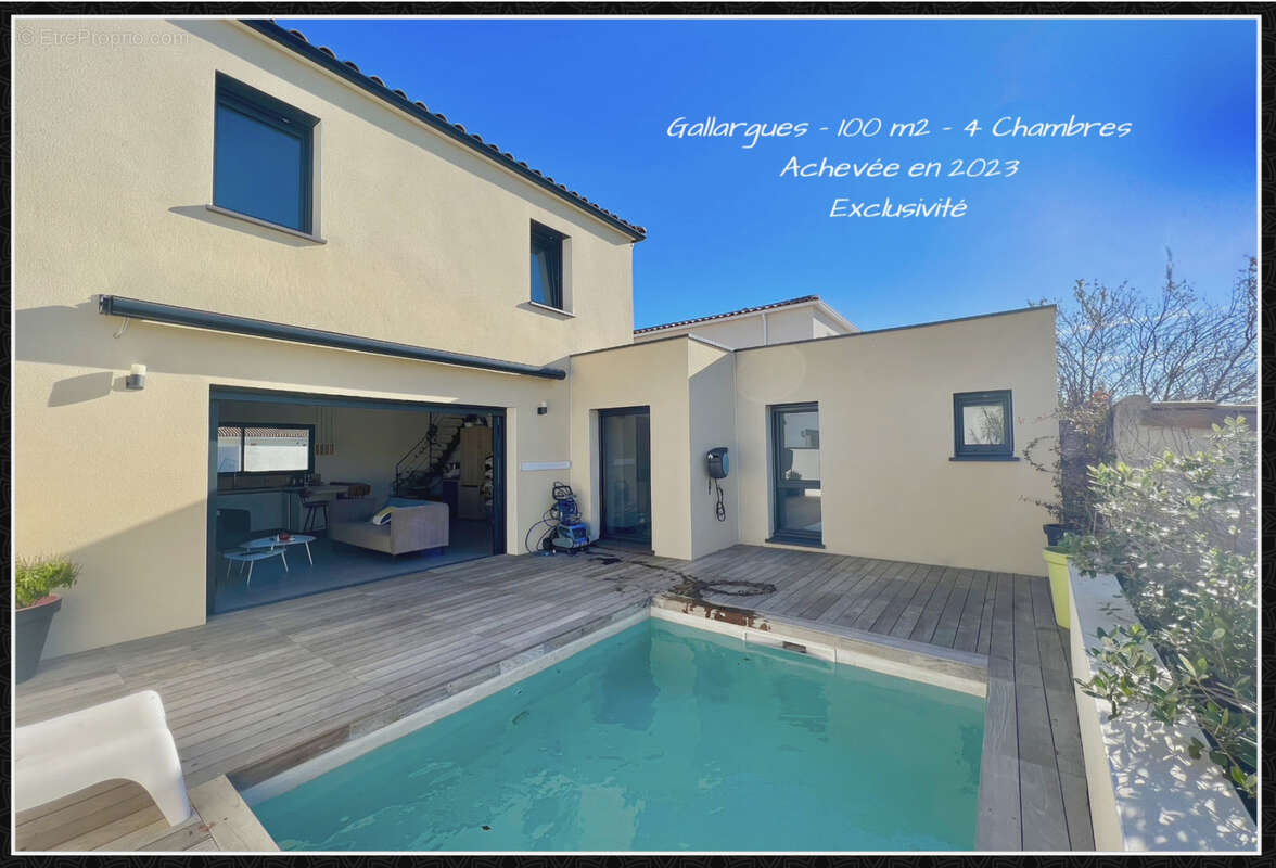 Maison à GALLARGUES-LE-MONTUEUX