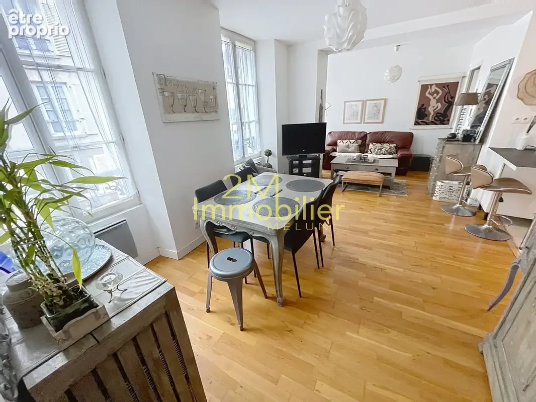 Melun centre   bel appartement f4 traversant et lumineux - photo 4