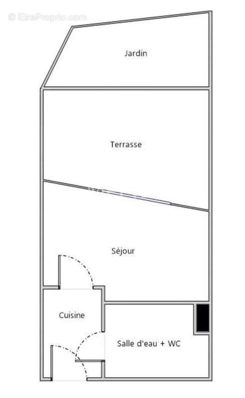 Appartement à PARIS-18E