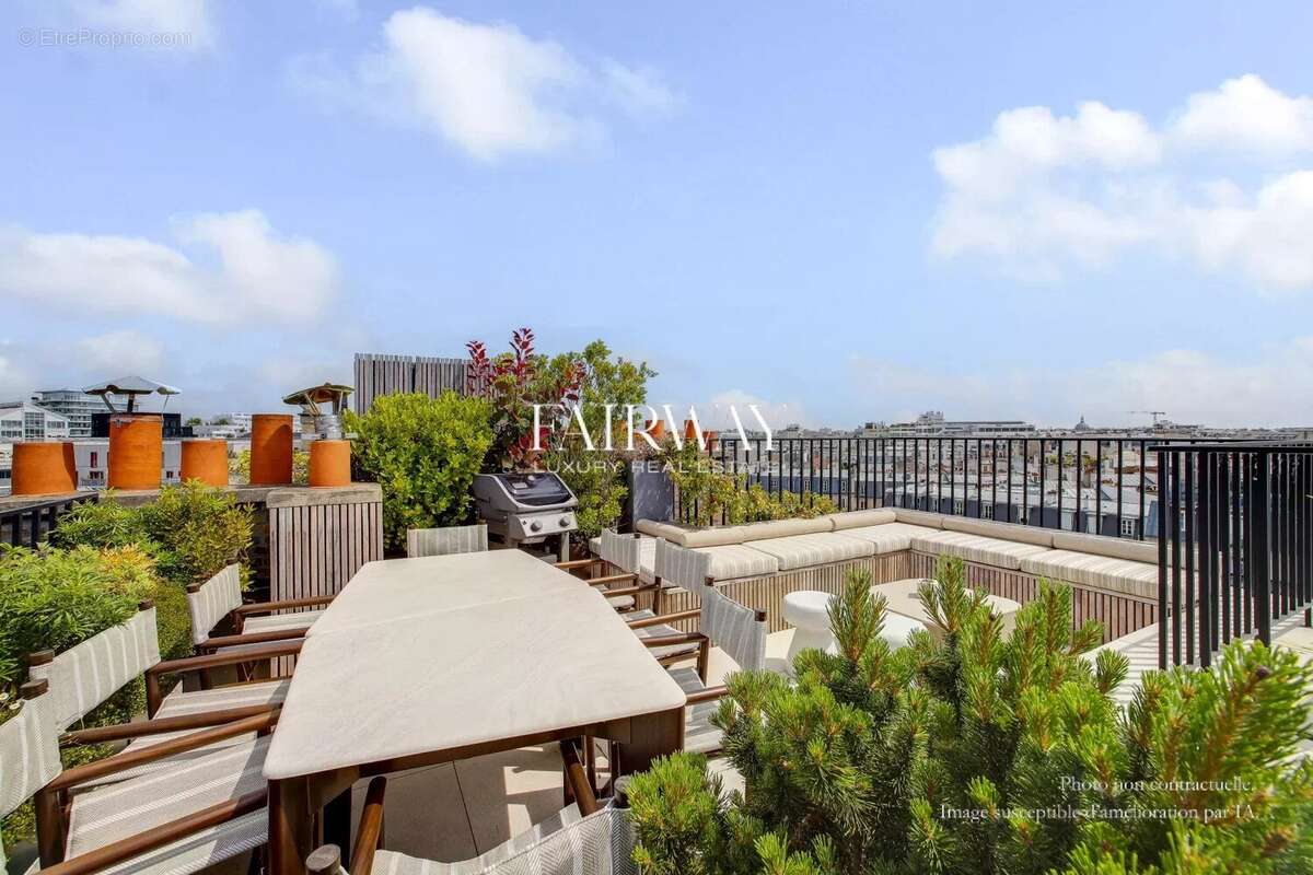 Penthouse de prestige de 227m² avec 4 chambres et terrasses dans le 17ᵉ arrondissement de Paris - photo 2