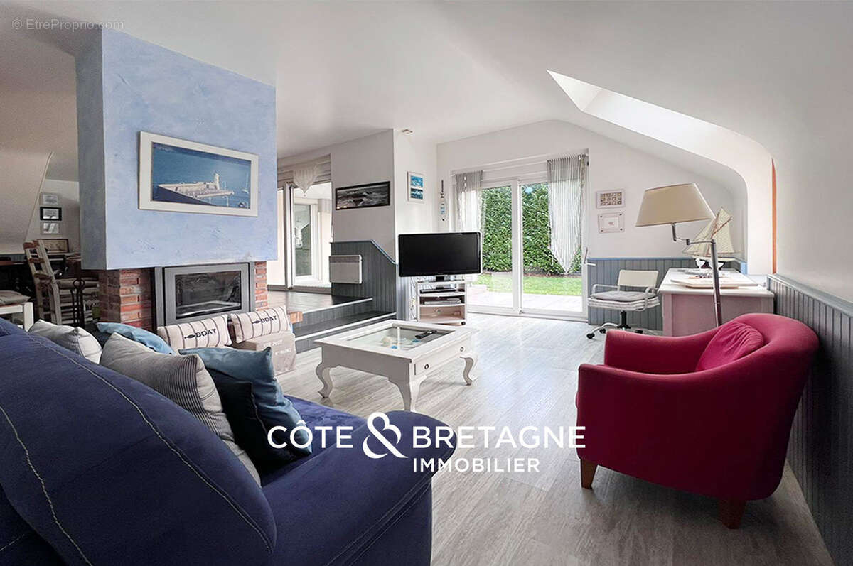 Acheter a binic, maison avec piscine, jardin arbore et dependance  réf : 202644 - photo 4