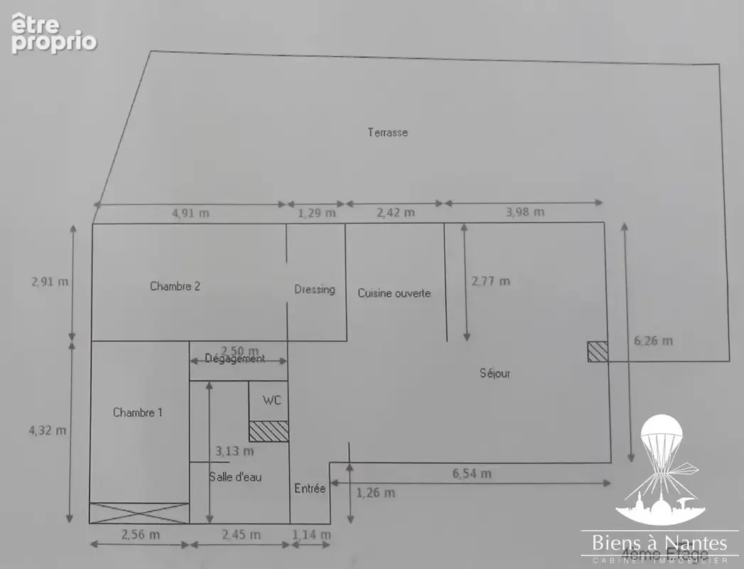 RARE Appartement Nantes 4 pièce(s) - photo 13
