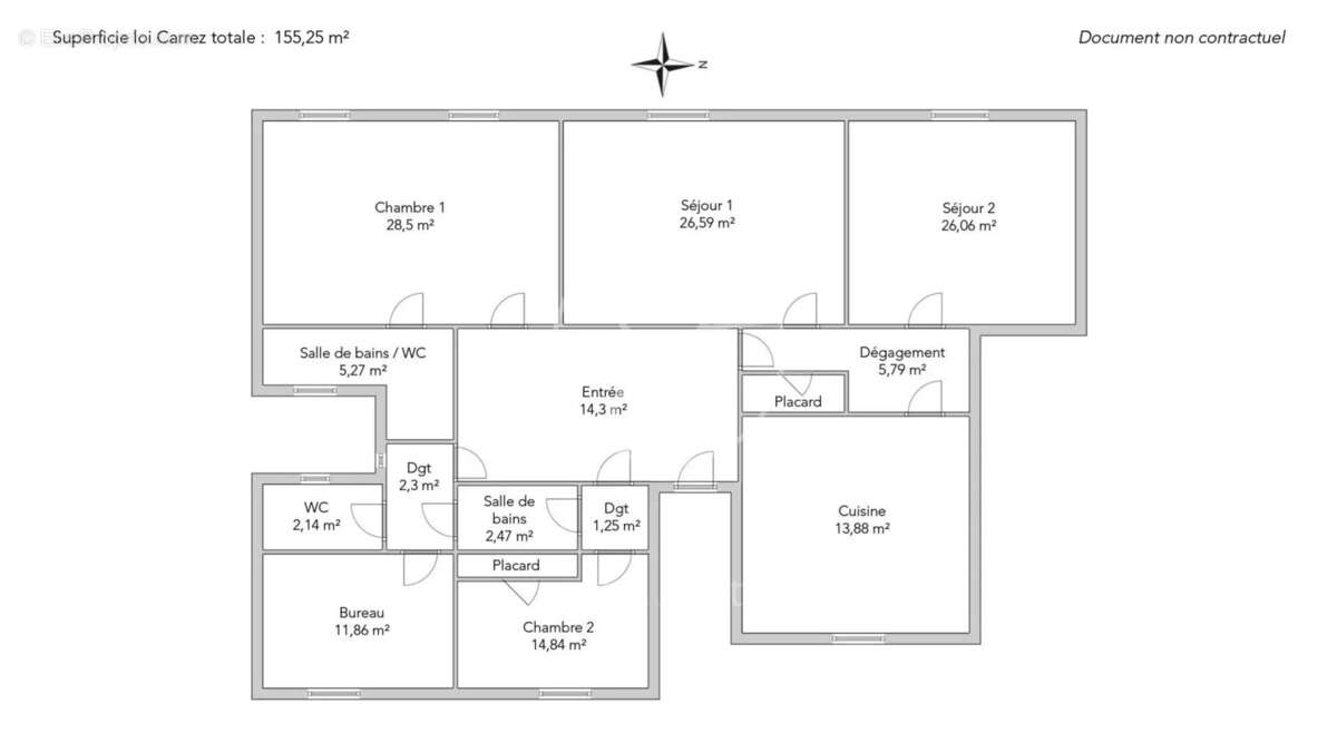 Appartement à PARIS-8E